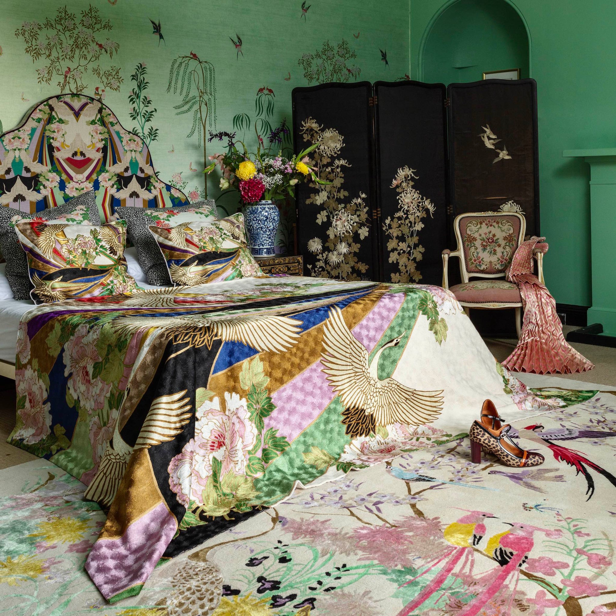A Chinoiserie Christmas as styled by Wendy Morrison