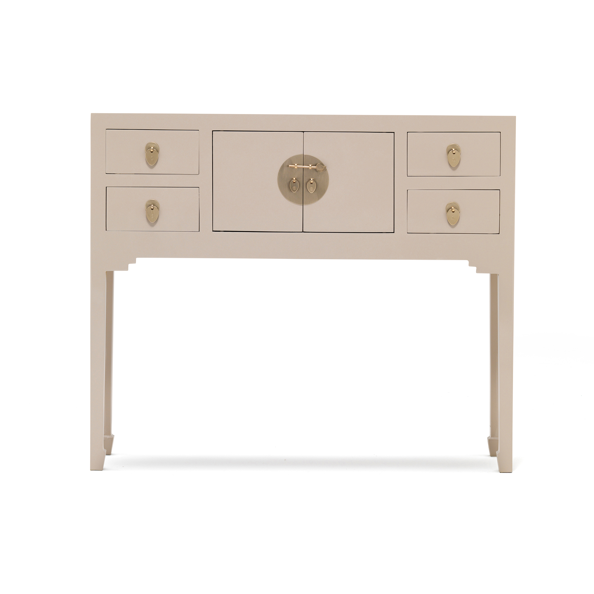 Qing oyster grey small console table