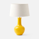 Large Yellow Jar Lamp