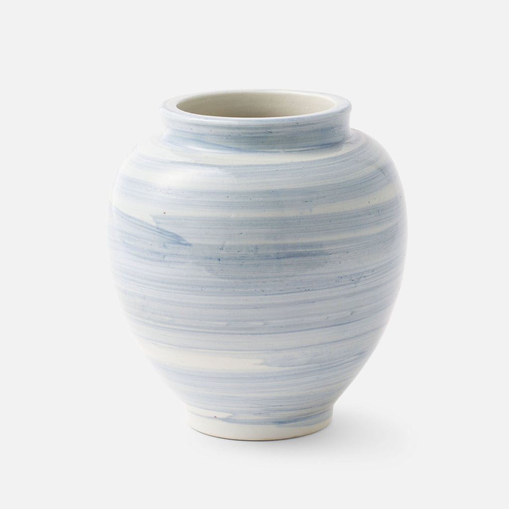 Large Spiral Pot Vase