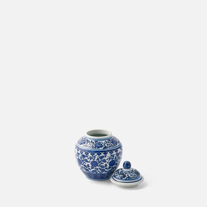 Small Blue and White Ginger Jar